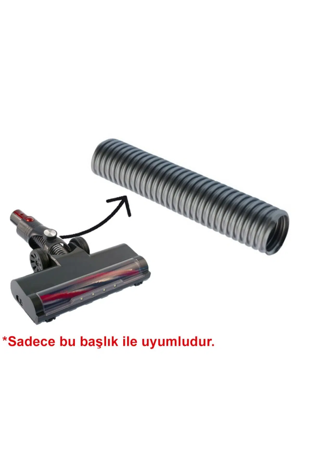 Onvo Uyumlu OVDSS01 Şarjlı Dikey Süpürge Emici Başlık Ara Hortumu
